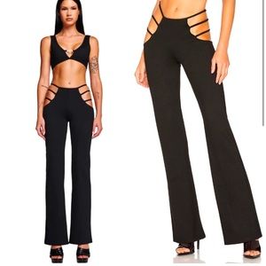 I.AM.GIA Black Lucid Pants-XS